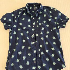 J Crew Slim Flex Washed button down